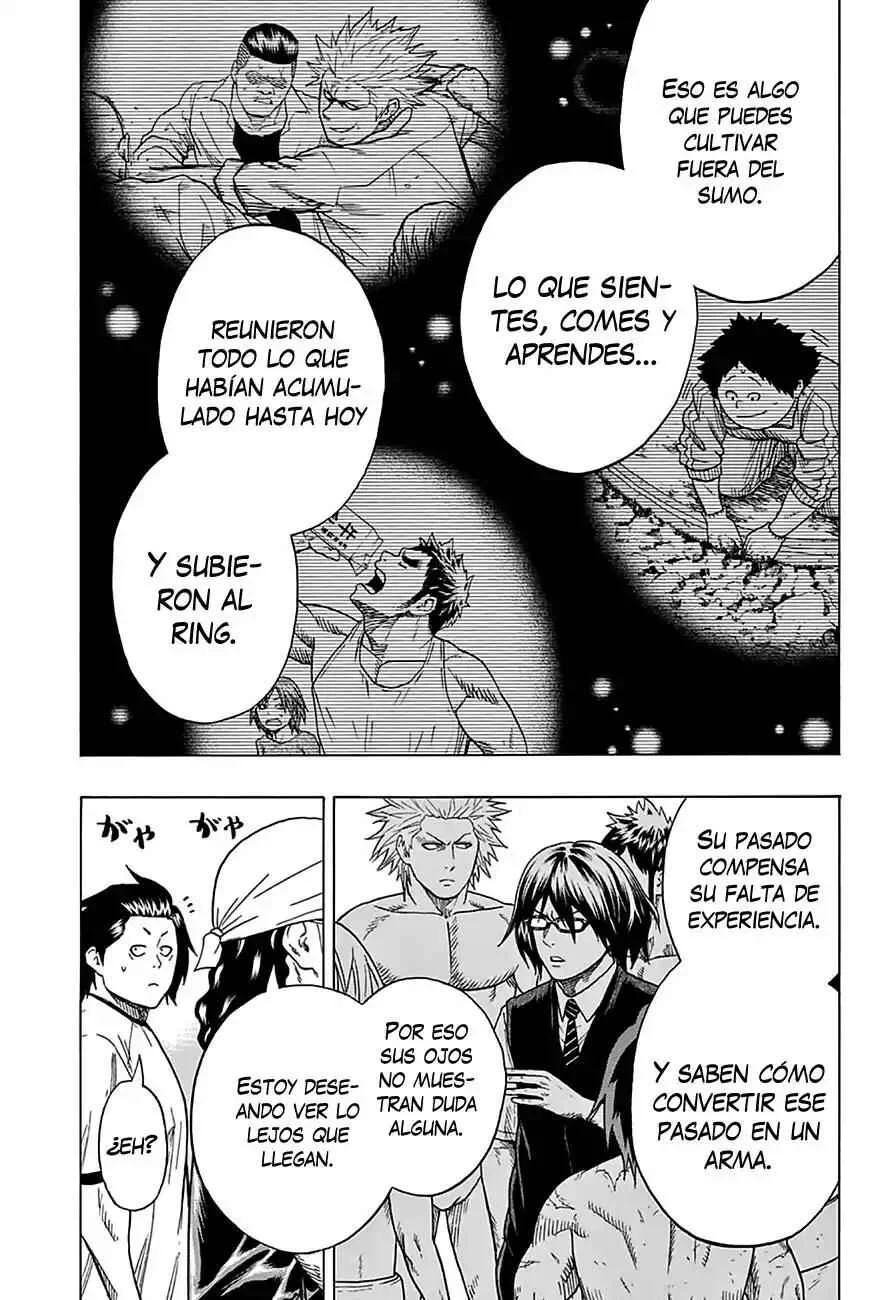 Hinomaru Sumo Capítulo 50: El espíritu, técnica, cuerpo en la vida - Page 3