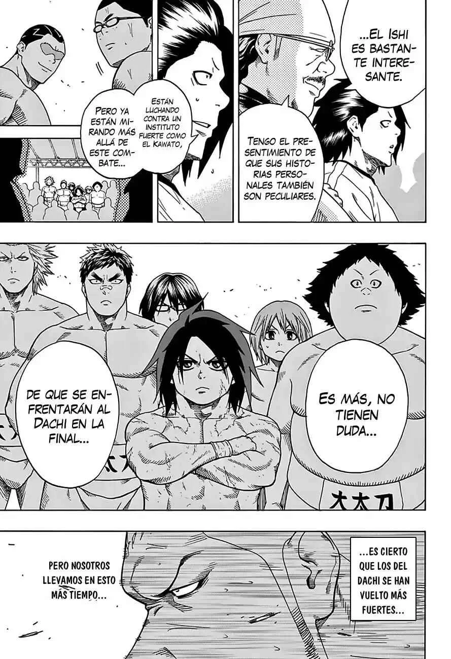 Hinomaru Sumo Capítulo 50: El espíritu, técnica, cuerpo en la vida - Page 11