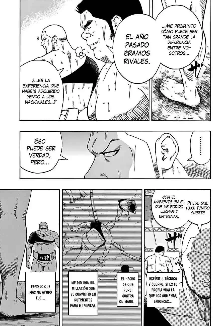Hinomaru Sumo Capítulo 50: El espíritu, técnica, cuerpo en la vida - Page 13