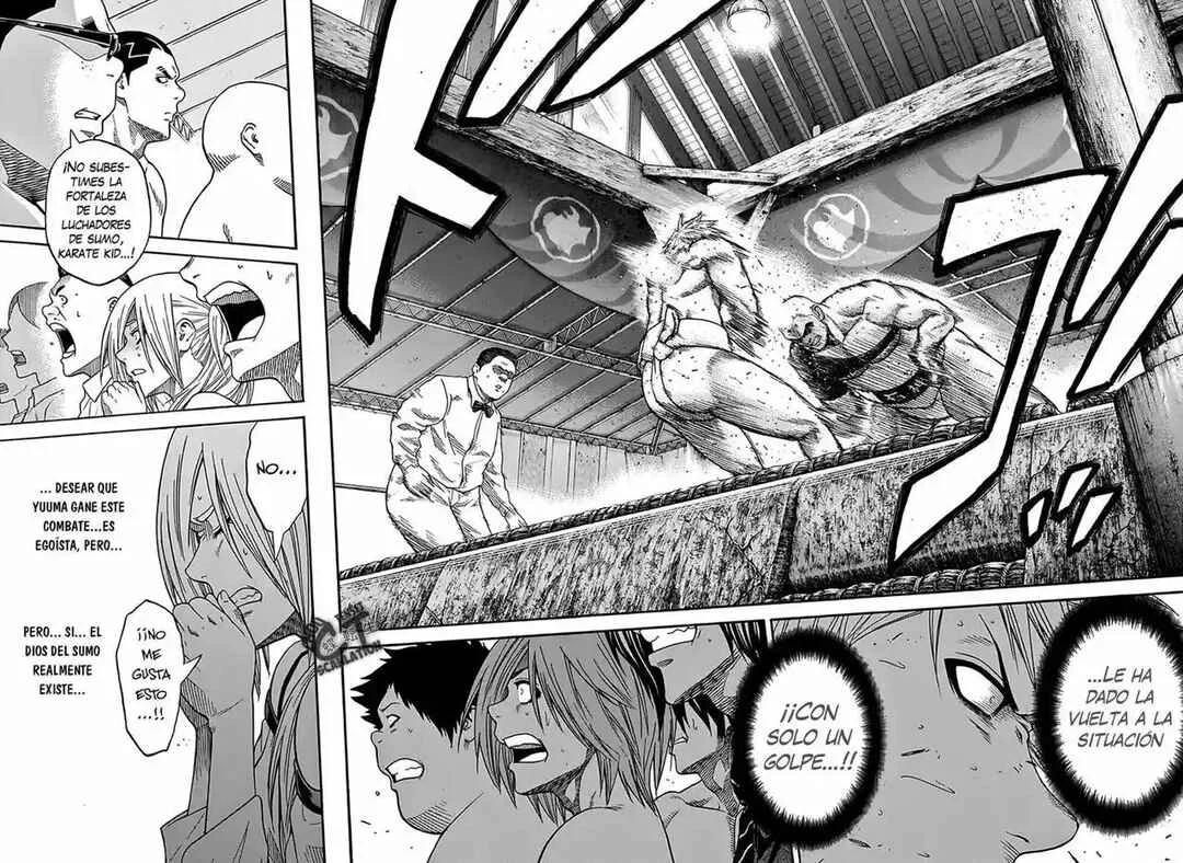 Hinomaru Sumo Capítulo 58: Un grupo desagradable - Page 8