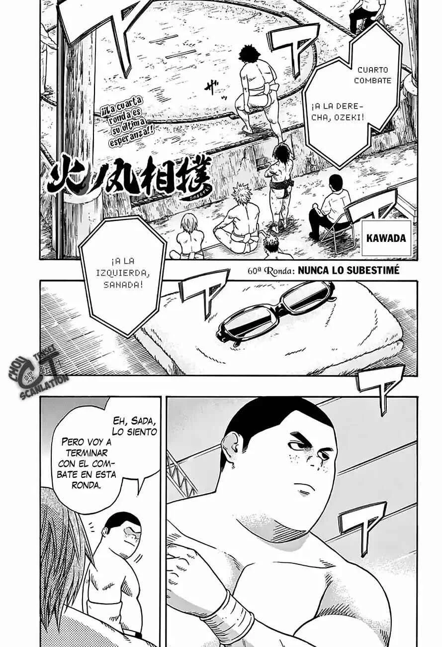 Hinomaru Sumo Capítulo 60: Nunca lo subestimé - Page 1