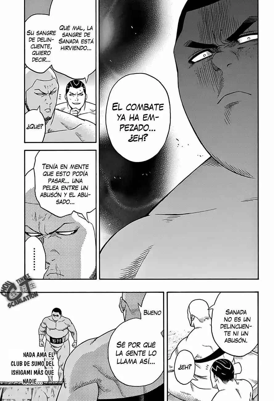Hinomaru Sumo Capítulo 60: Nunca lo subestimé - Page 13