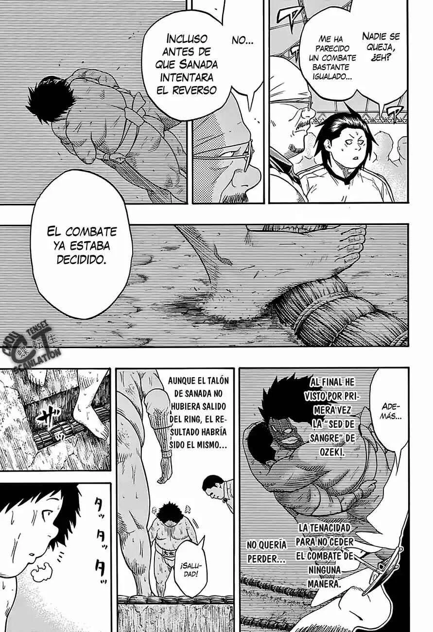 Hinomaru Sumo Capítulo 62: El destino final del camino en el que uno cree - Page 13