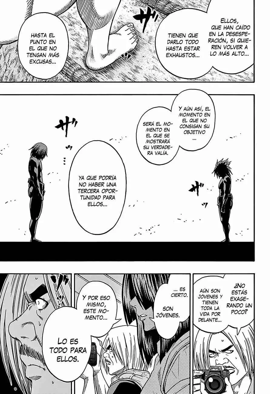 Hinomaru Sumo Capítulo 63: Onimaru Kunitsuna vs Mikazuki Munechika: Segunda rona 1 - Page 9