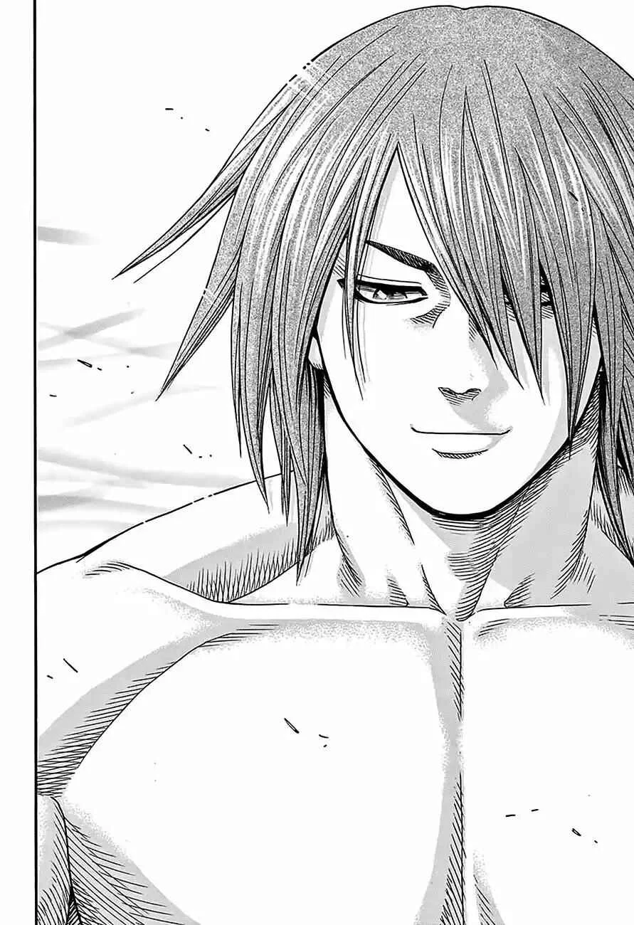 Hinomaru Sumo Capítulo 63: Onimaru Kunitsuna vs Mikazuki Munechika: Segunda rona 1 - Page 14
