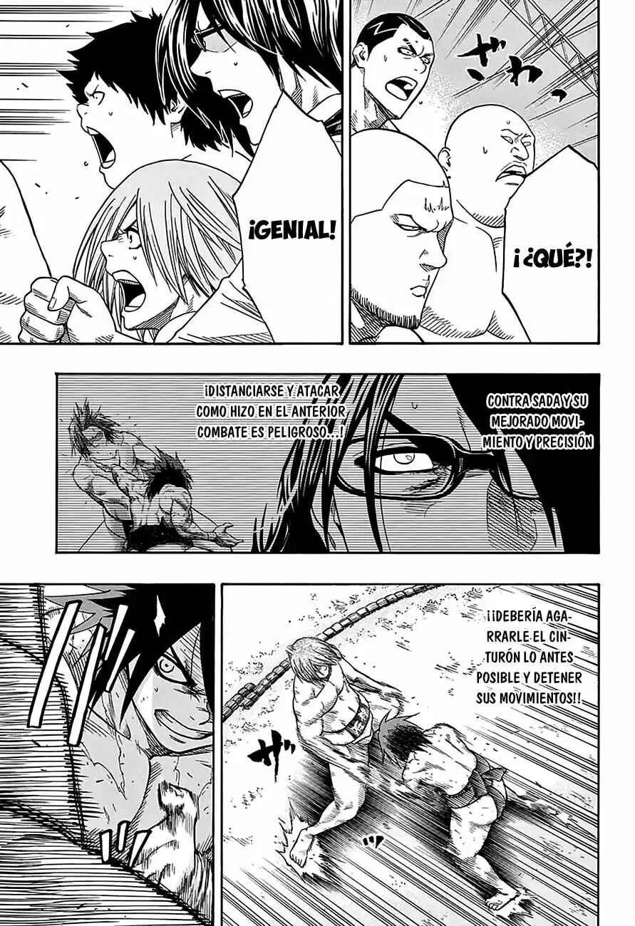 Hinomaru Sumo Capítulo 64: Hinomaru Kunitsuna vs Mikazuki Munechika: Segunda Ronda 2 - Page 4