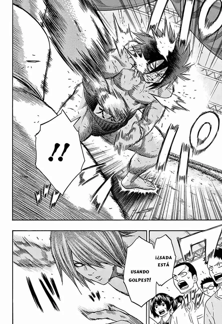 Hinomaru Sumo Capítulo 64: Hinomaru Kunitsuna vs Mikazuki Munechika: Segunda Ronda 2 - Page 5