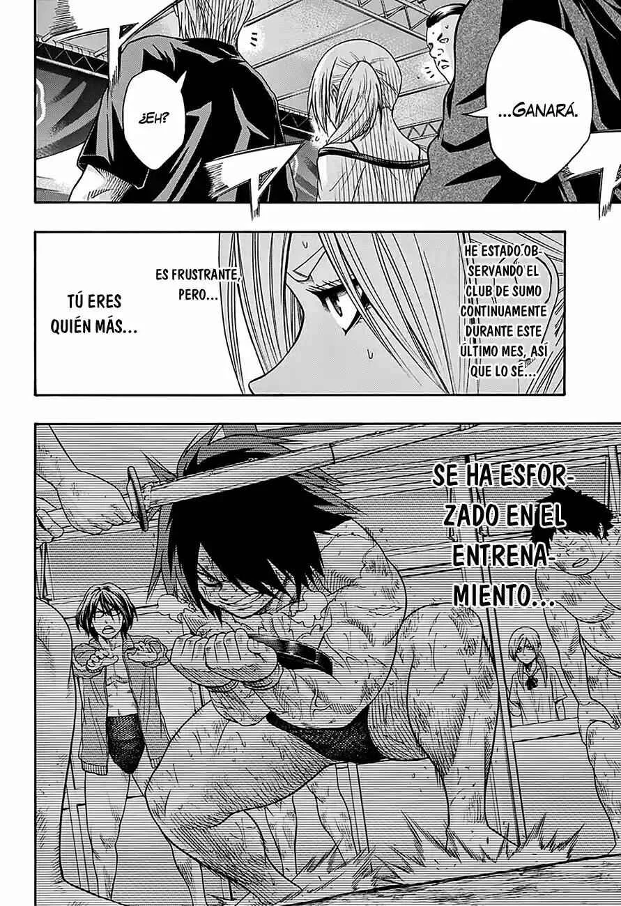 Hinomaru Sumo Capítulo 64: Hinomaru Kunitsuna vs Mikazuki Munechika: Segunda Ronda 2 - Page 7