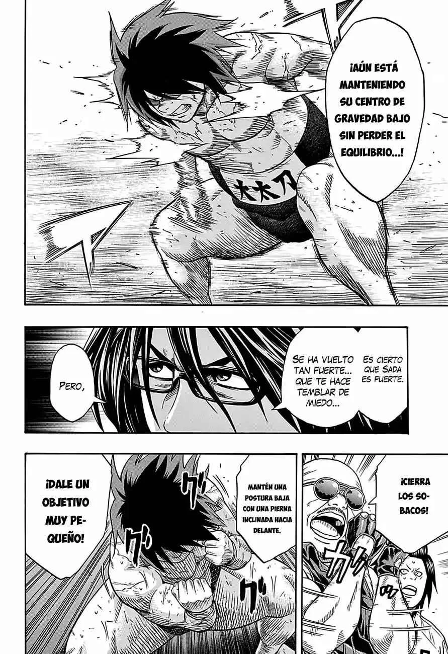 Hinomaru Sumo Capítulo 64: Hinomaru Kunitsuna vs Mikazuki Munechika: Segunda Ronda 2 - Page 9