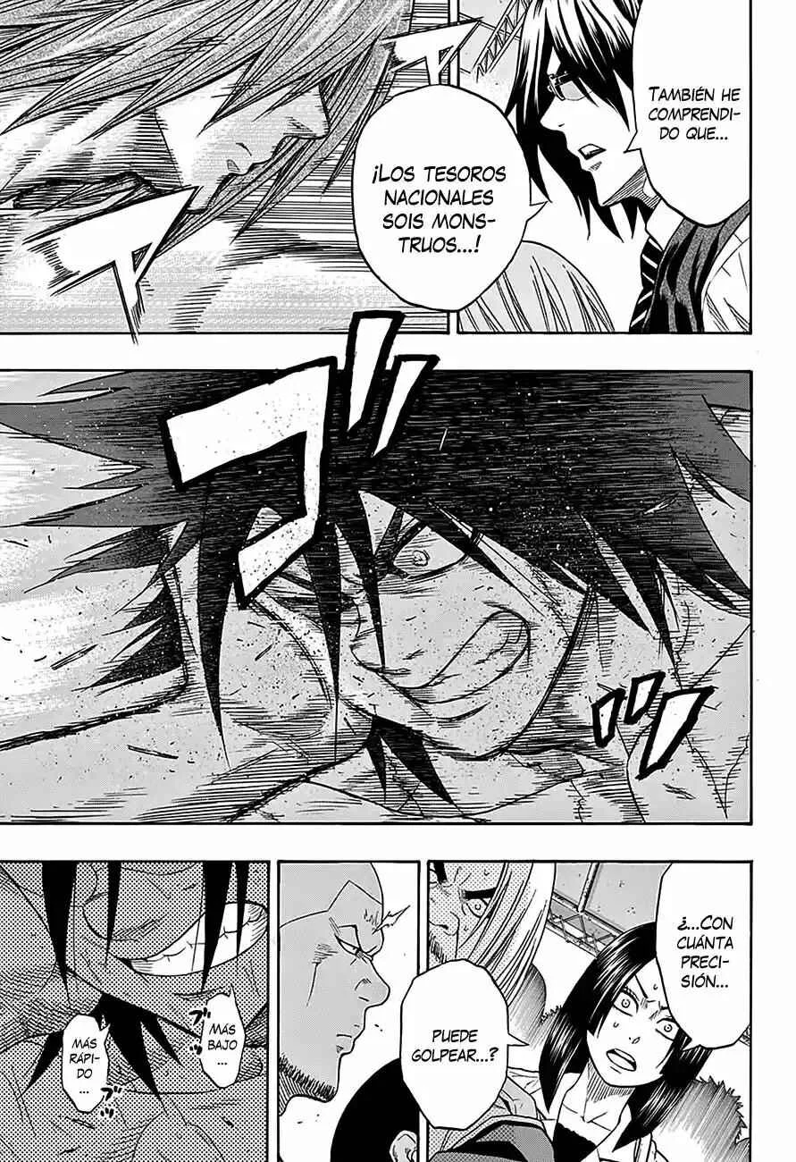 Hinomaru Sumo Capítulo 64: Hinomaru Kunitsuna vs Mikazuki Munechika: Segunda Ronda 2 - Page 10