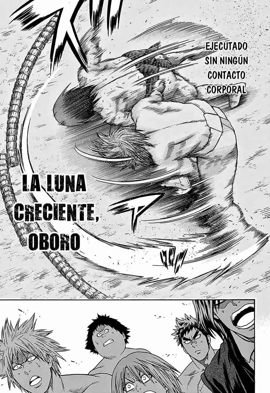 Hinomaru Sumo Capítulo 65: Hinomaru Kunitsuna vs Mikazuki Munechika: Segunda Ronda 3 - Page 2