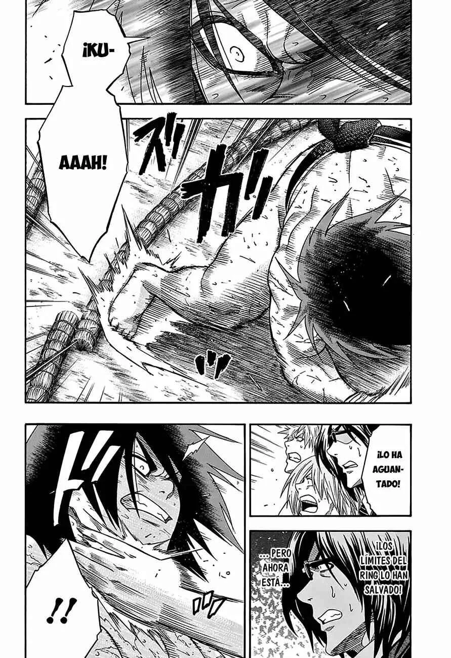 Hinomaru Sumo Capítulo 65: Hinomaru Kunitsuna vs Mikazuki Munechika: Segunda Ronda 3 - Page 3