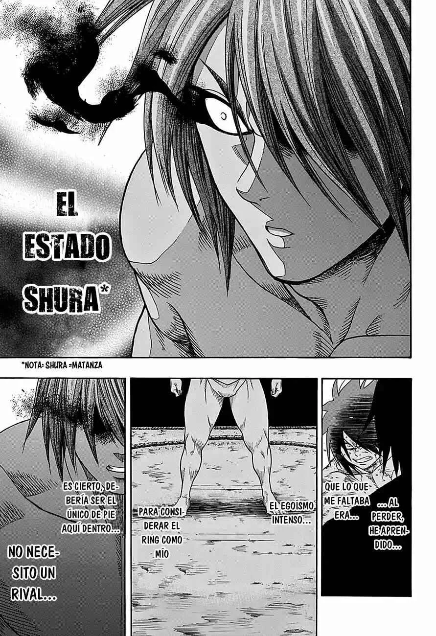 Hinomaru Sumo Capítulo 65: Hinomaru Kunitsuna vs Mikazuki Munechika: Segunda Ronda 3 - Page 8
