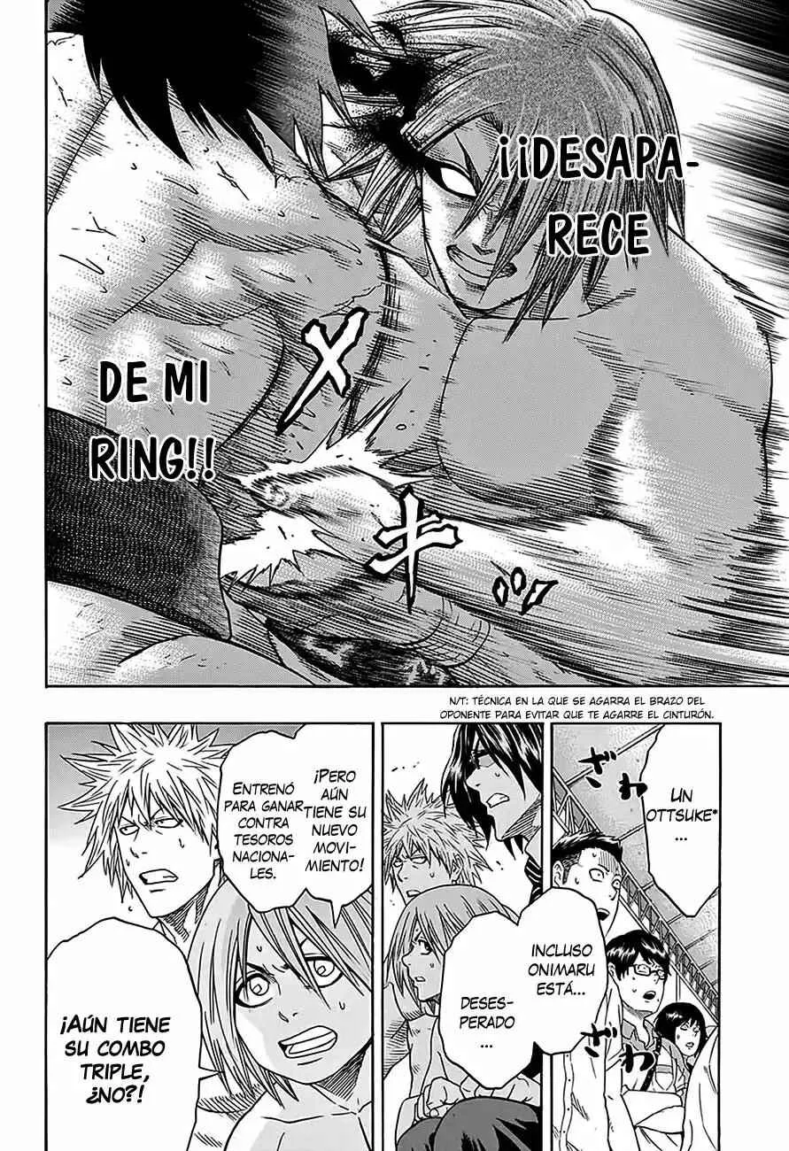 Hinomaru Sumo Capítulo 65: Hinomaru Kunitsuna vs Mikazuki Munechika: Segunda Ronda 3 - Page 9