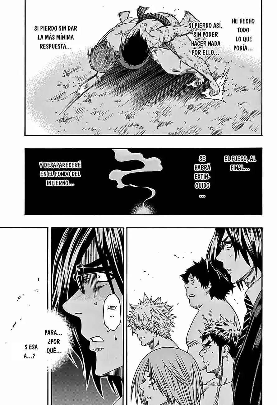 Hinomaru Sumo Capítulo 66: Hinomaru Kunitsuna vs Mikazuki Munechika: Segunda Ronda 4 - Page 7