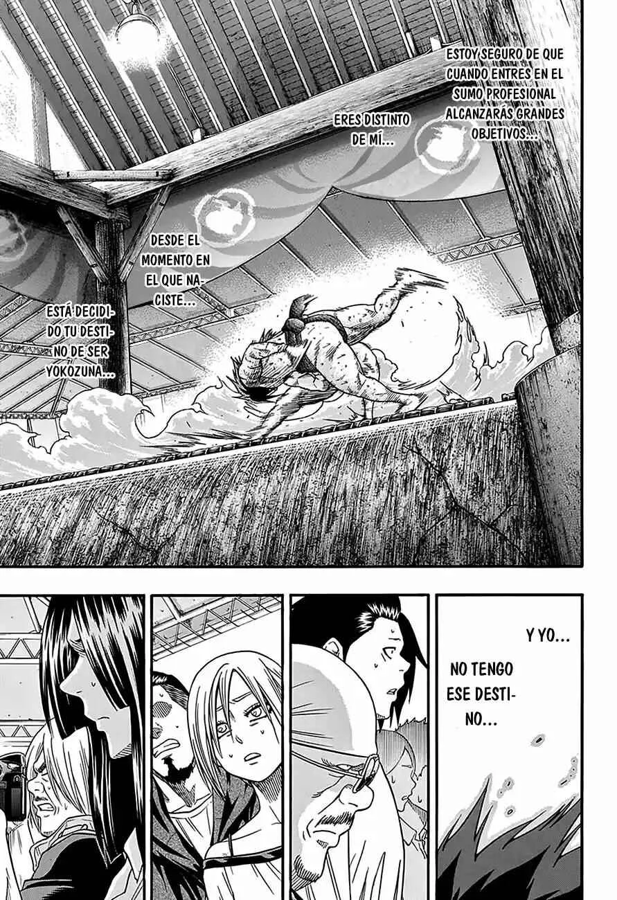 Hinomaru Sumo Capítulo 66: Hinomaru Kunitsuna vs Mikazuki Munechika: Segunda Ronda 4 - Page 9