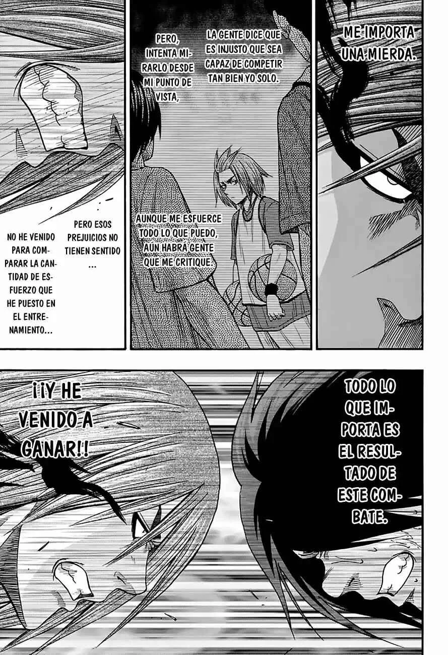 Hinomaru Sumo Capítulo 67: Hinomaru Kunitsuna vs Mikazuki Munechika: Segunda Ronda 5 - Page 3