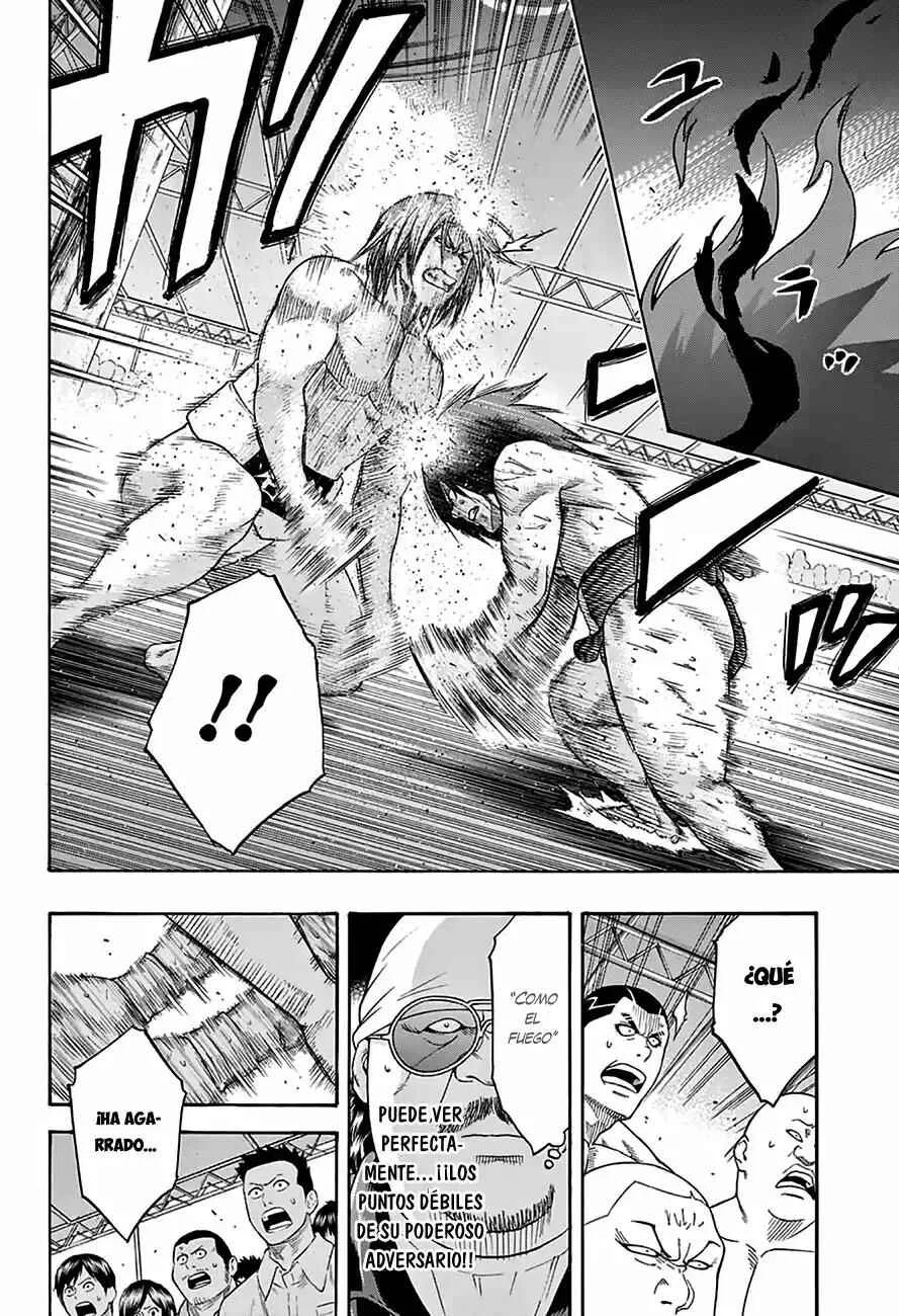 Hinomaru Sumo Capítulo 67: Hinomaru Kunitsuna vs Mikazuki Munechika: Segunda Ronda 5 - Page 4