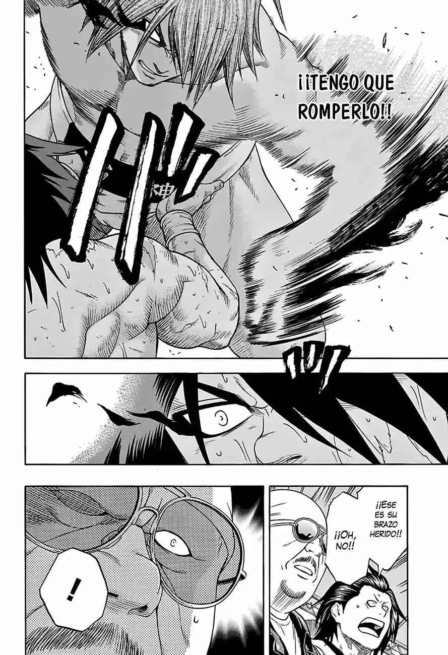 Hinomaru Sumo Capítulo 67: Hinomaru Kunitsuna vs Mikazuki Munechika: Segunda Ronda 5 - Page 6