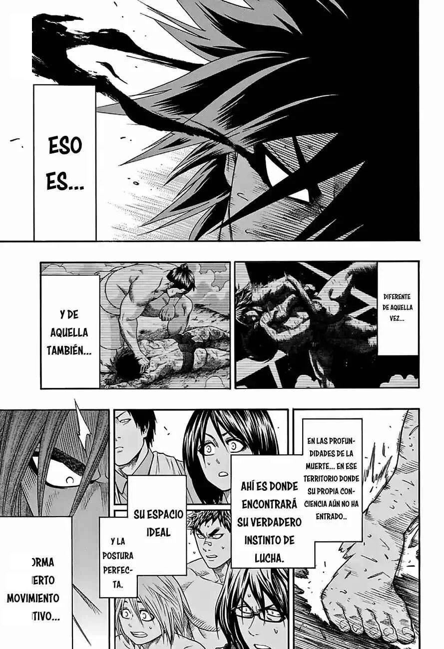 Hinomaru Sumo Capítulo 67: Hinomaru Kunitsuna vs Mikazuki Munechika: Segunda Ronda 5 - Page 7