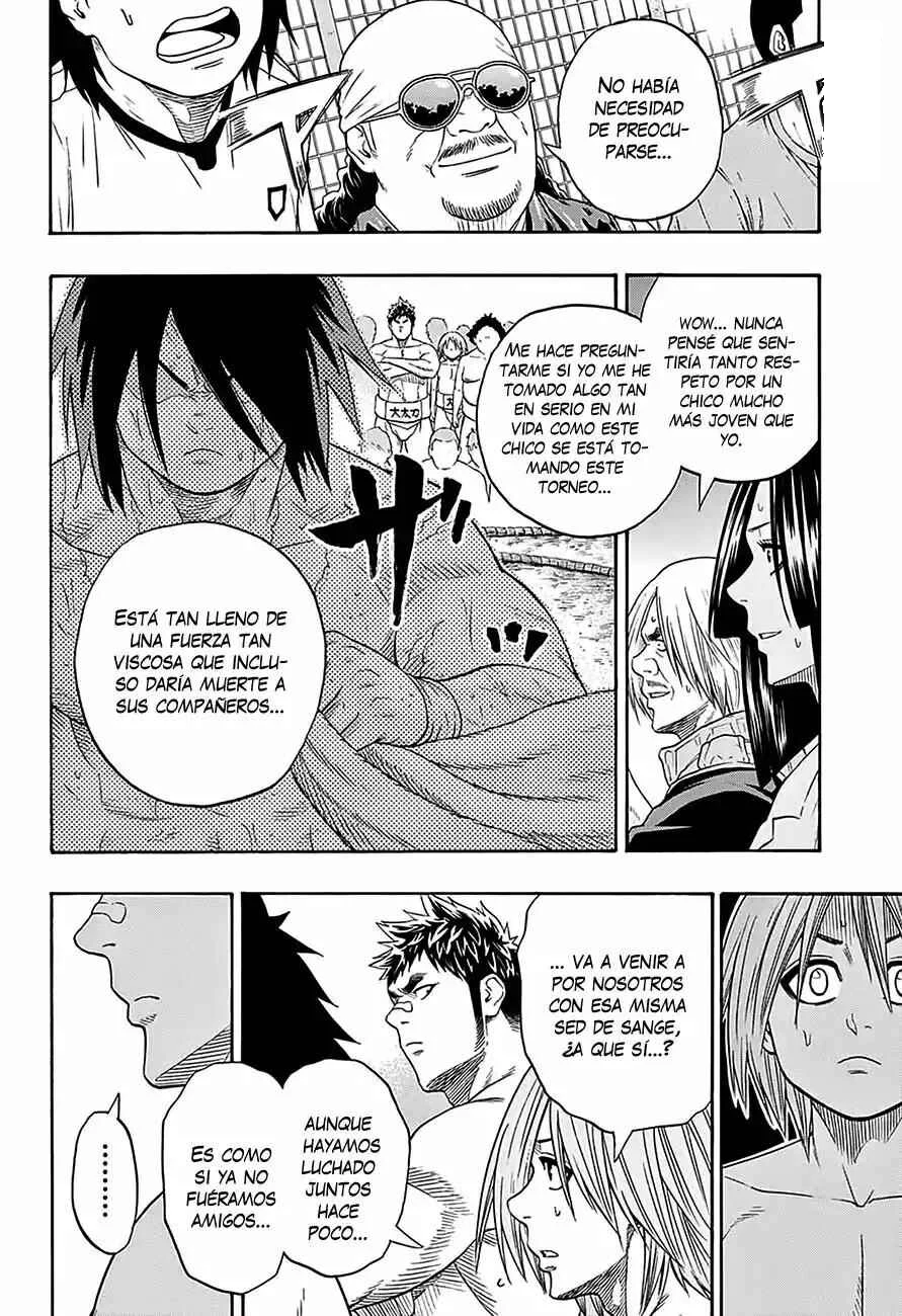 Hinomaru Sumo Capítulo 69: El enfrentamiento entre amigos - Page 12