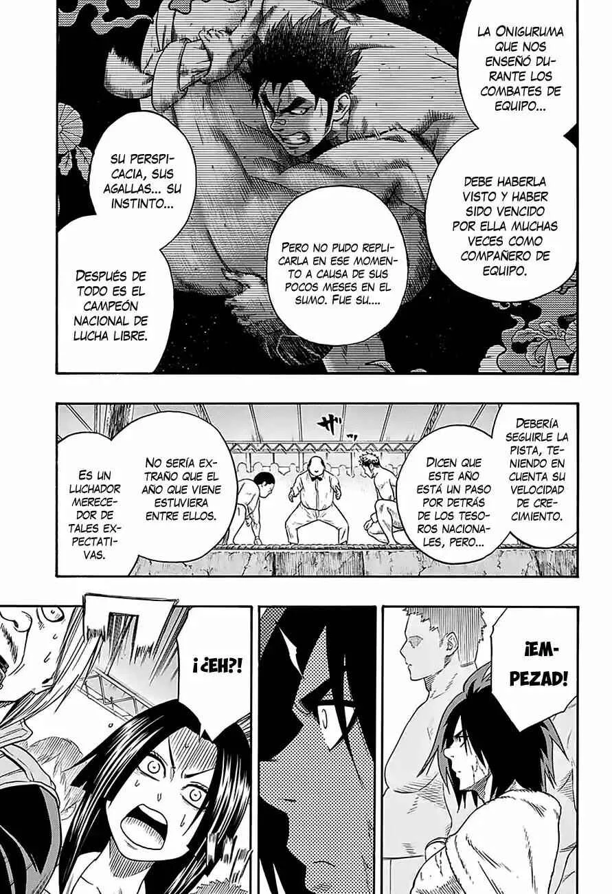 Hinomaru Sumo Capítulo 69: El enfrentamiento entre amigos - Page 15