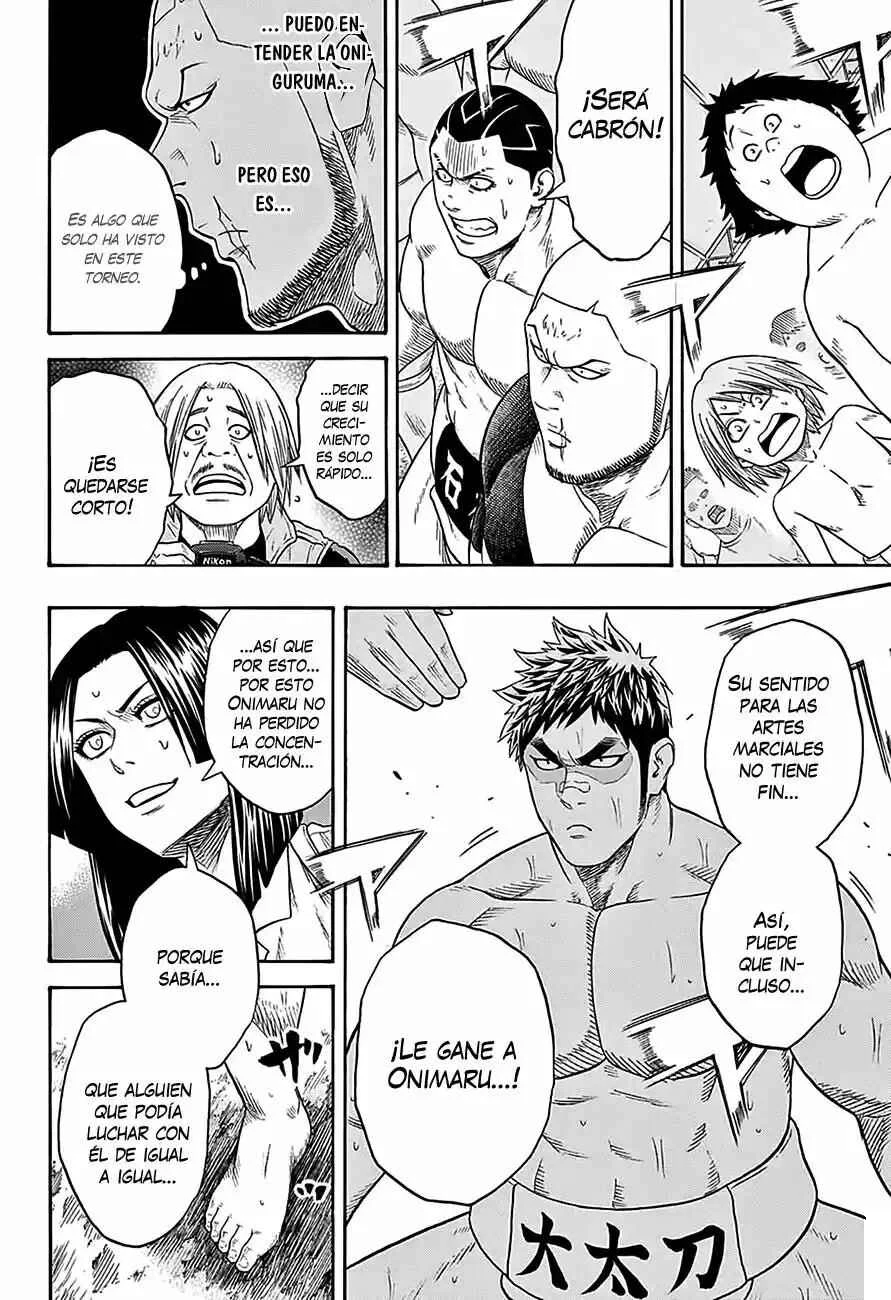 Hinomaru Sumo Capítulo 69: El enfrentamiento entre amigos - Page 17