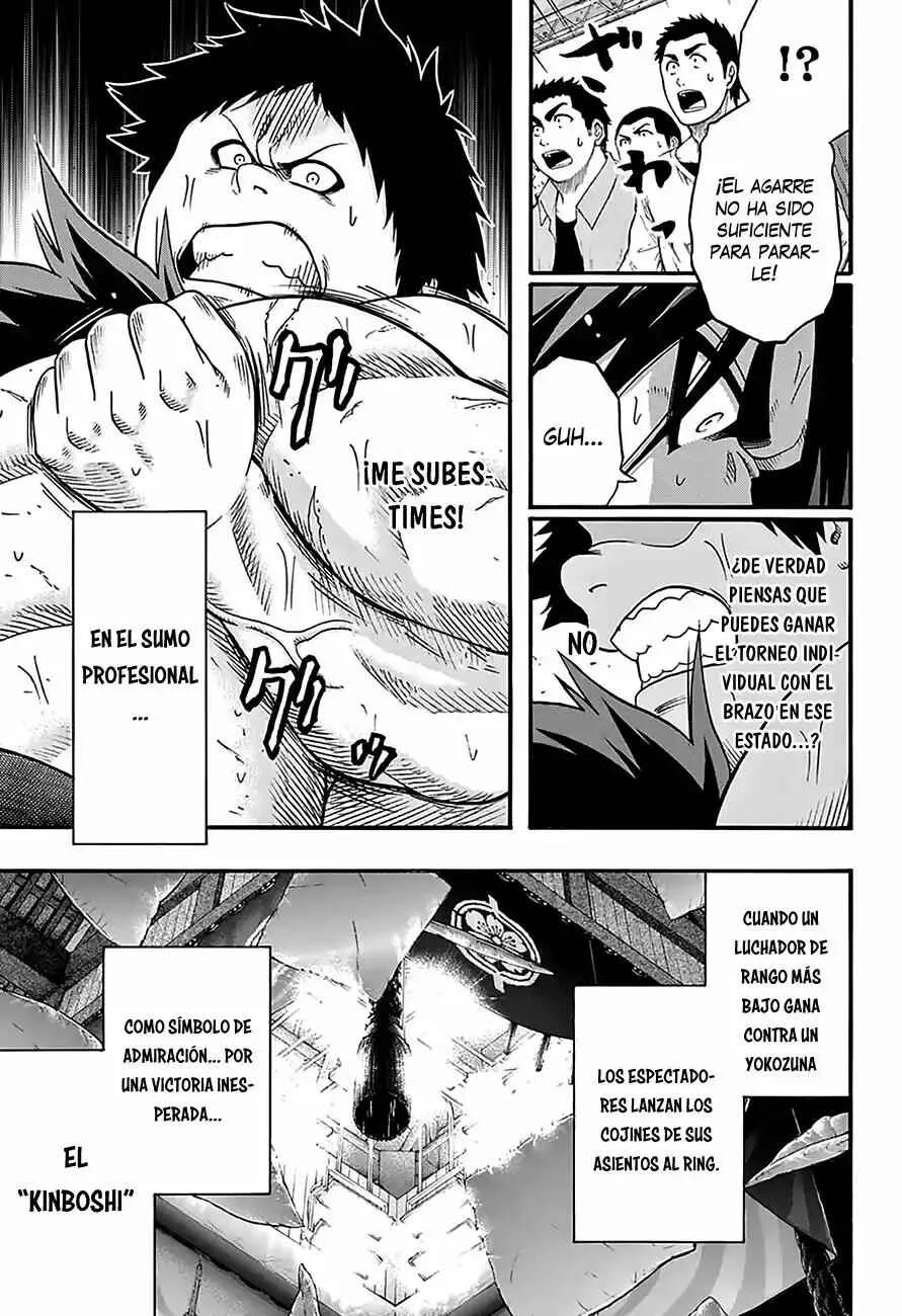 Hinomaru Sumo Capítulo 71: Kinboshi - Page 17