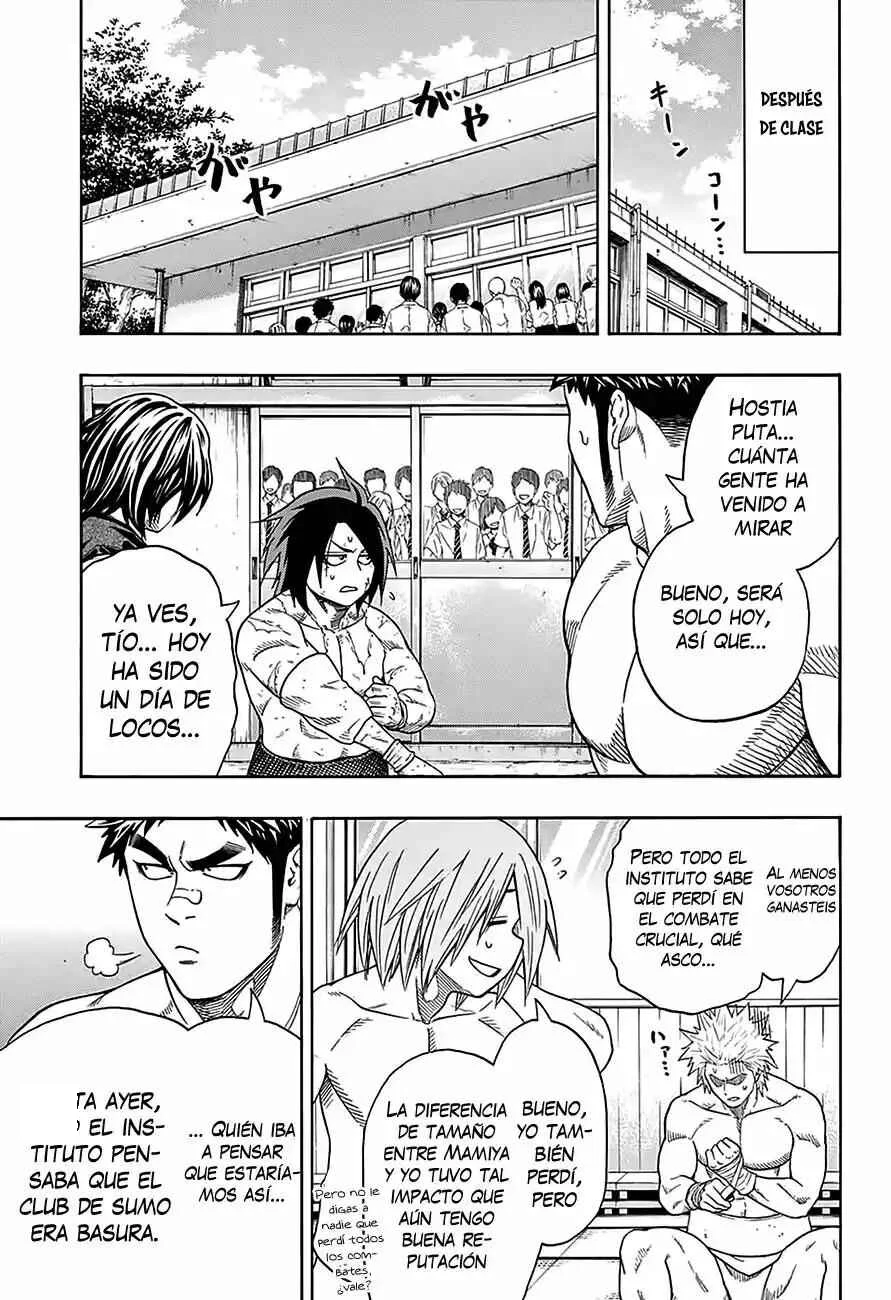Hinomaru Sumo Capítulo 75: Lo que me hace más feliz - Page 17