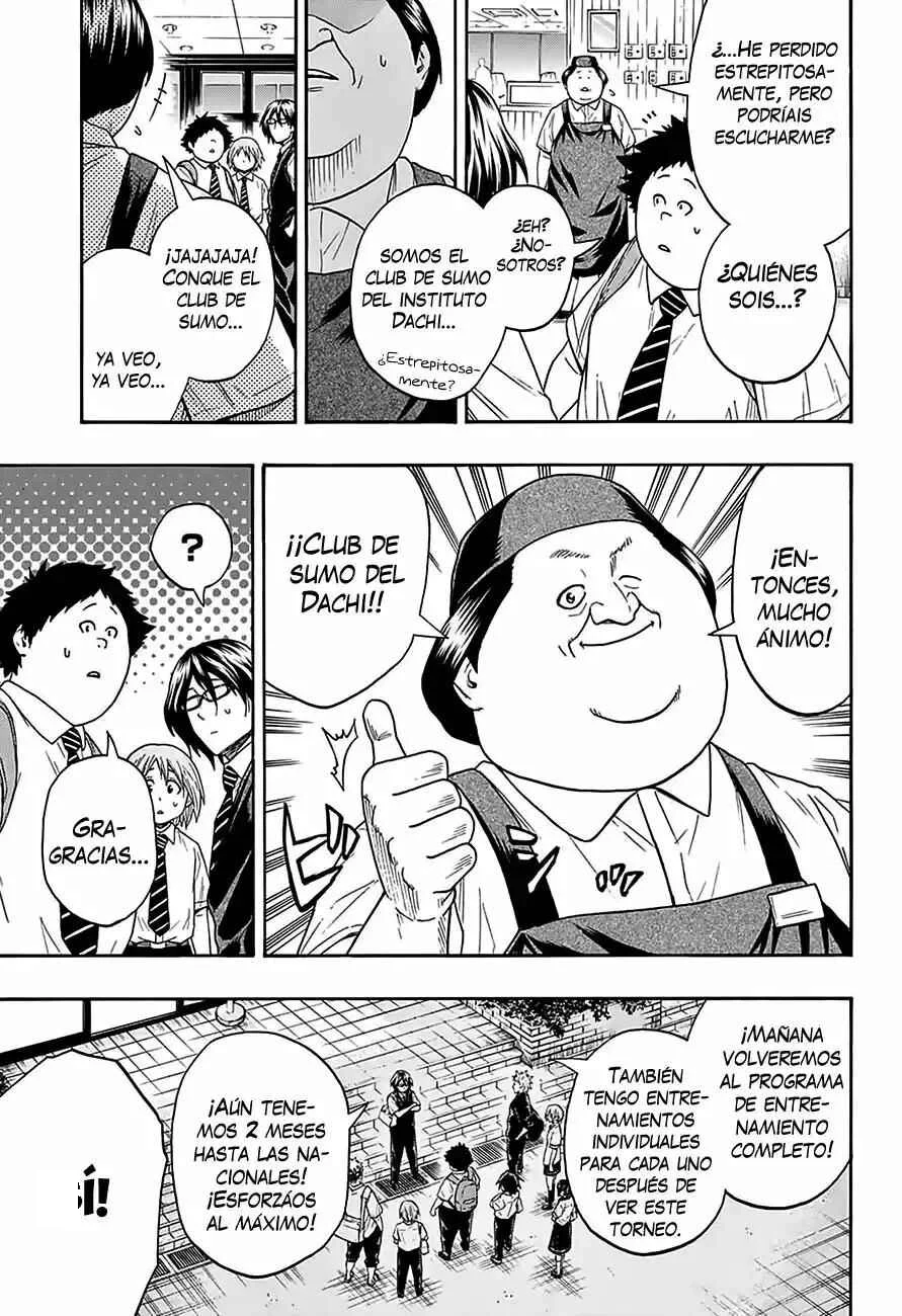 Hinomaru Sumo Capítulo 76: ¡A comer! - Page 17