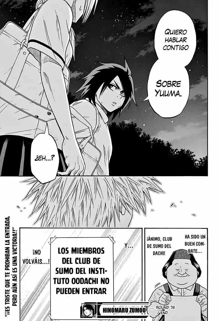 Hinomaru Sumo Capítulo 76: ¡A comer! - Page 19