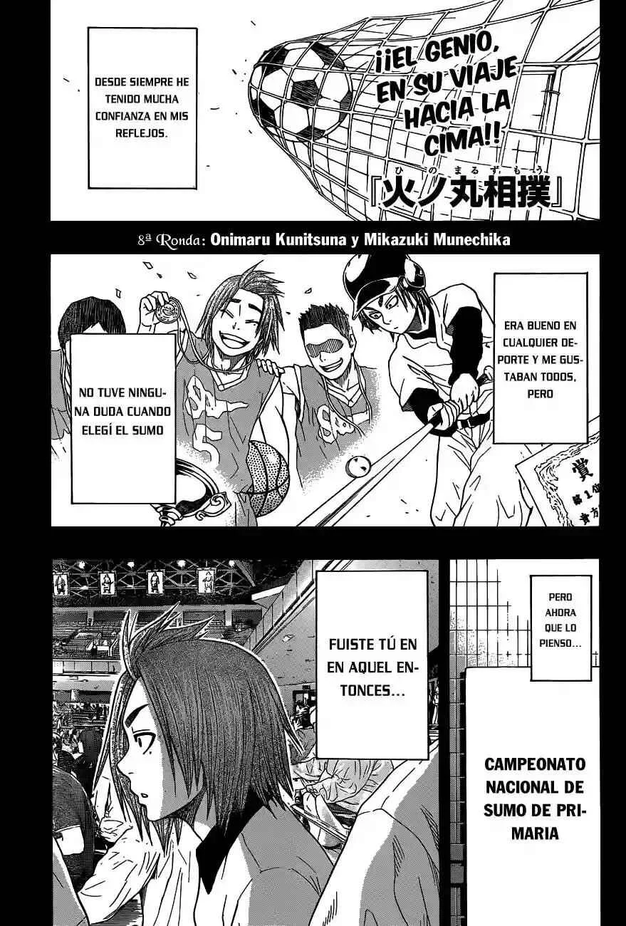Hinomaru Sumo Capítulo 8: Onimaru Kunitsuna y Mikazuki Munechika - Page 1