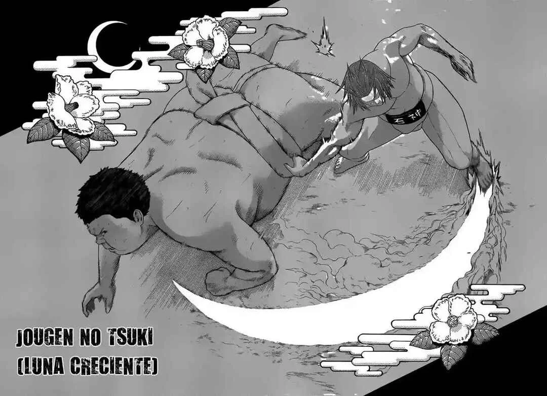 Hinomaru Sumo Capítulo 8: Onimaru Kunitsuna y Mikazuki Munechika - Page 8