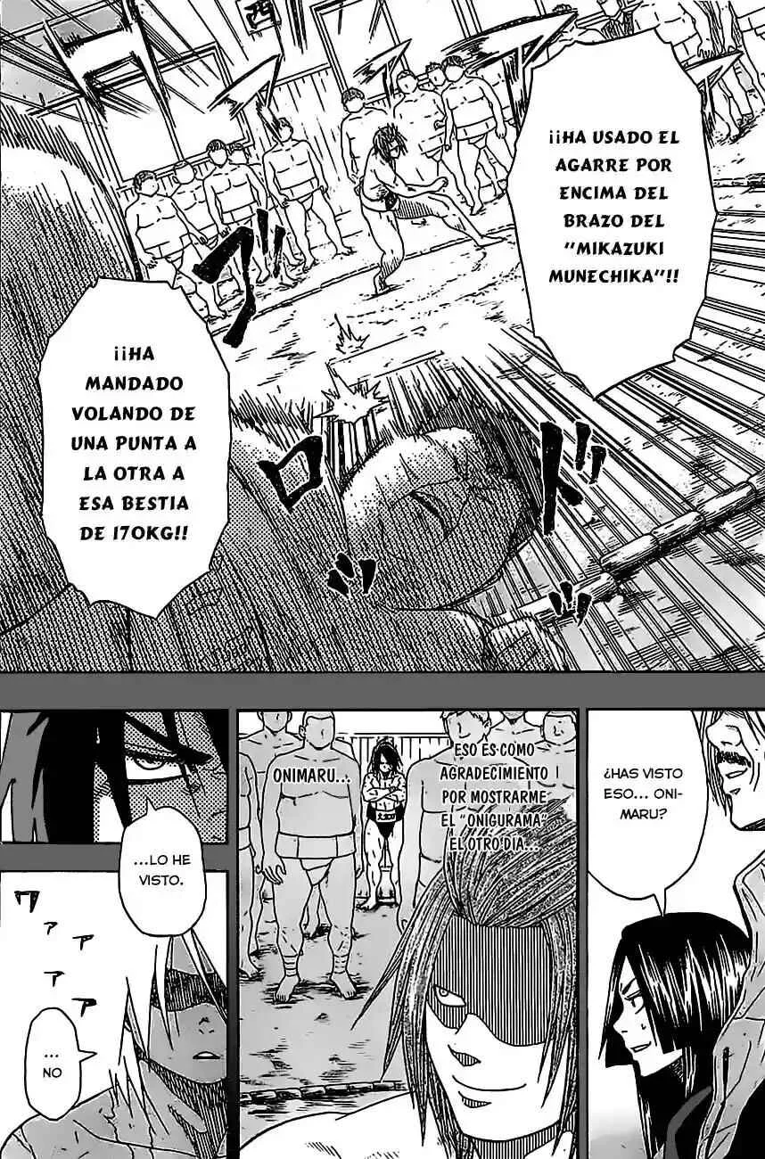 Hinomaru Sumo Capítulo 8: Onimaru Kunitsuna y Mikazuki Munechika - Page 9