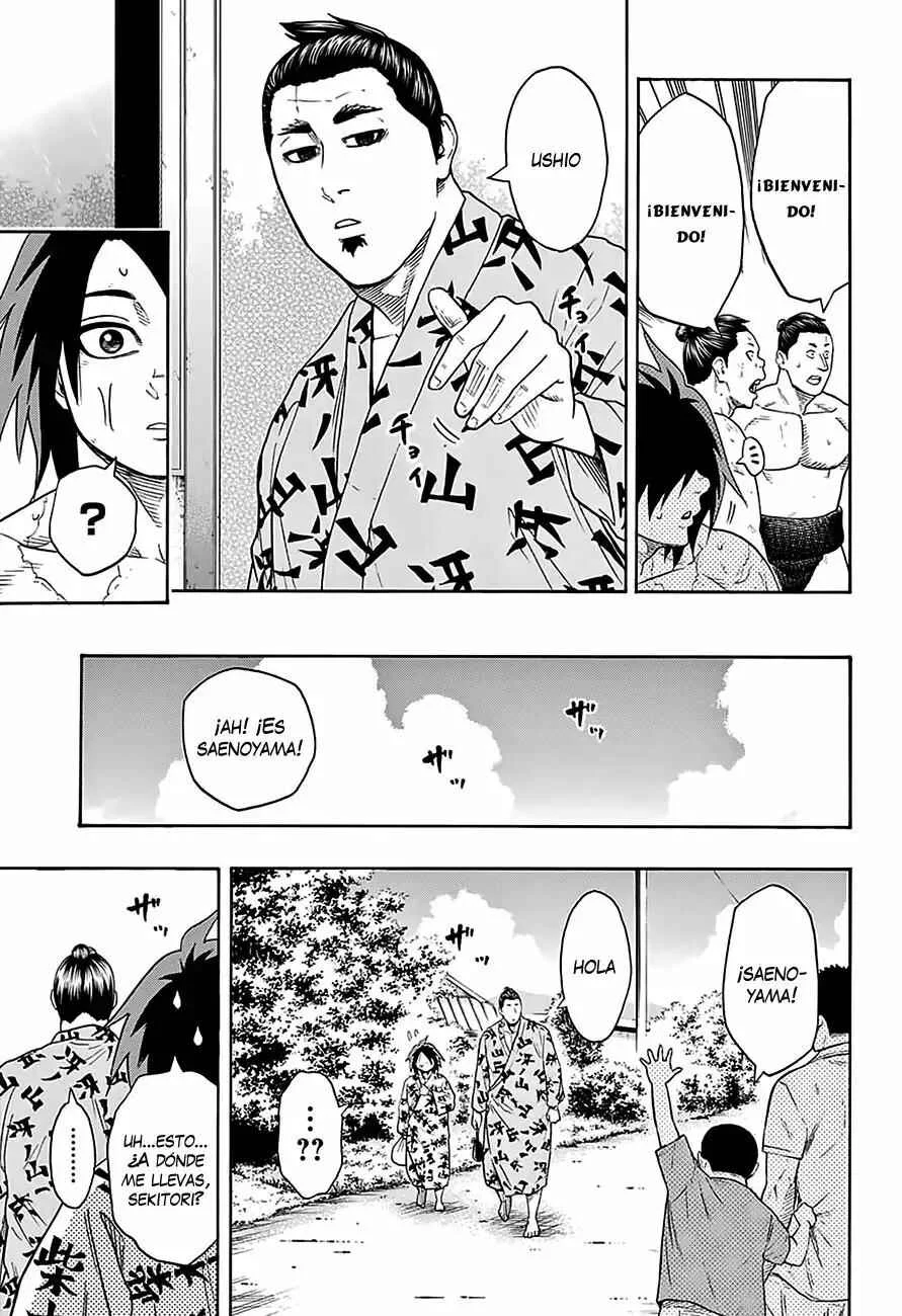 Hinomaru Sumo Capítulo 80: No quiero verlo derrotado - Page 14