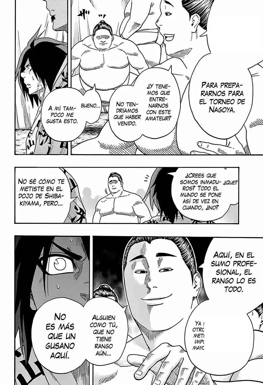 Hinomaru Sumo Capítulo 81: Un gusano - Page 6
