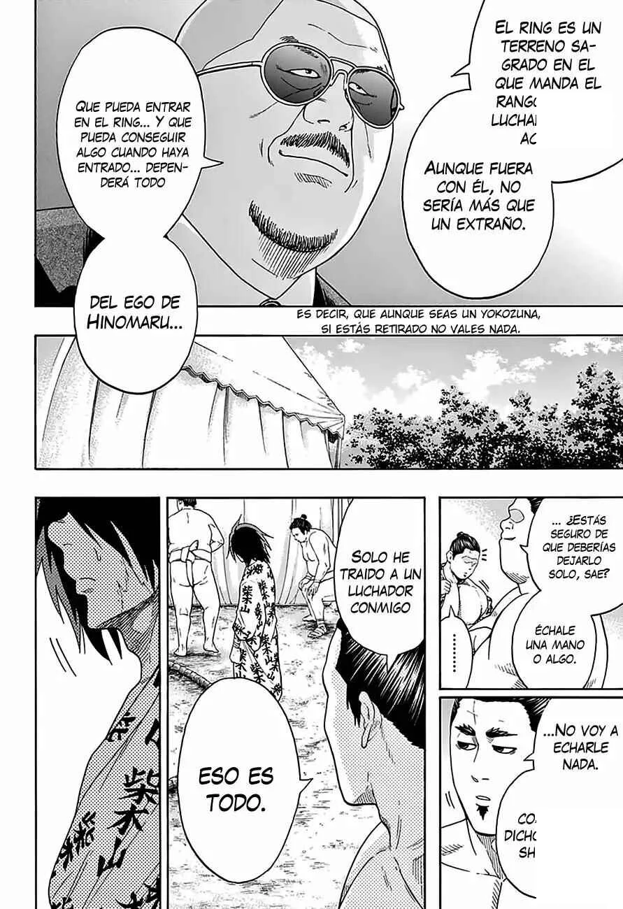Hinomaru Sumo Capítulo 81: Un gusano - Page 8