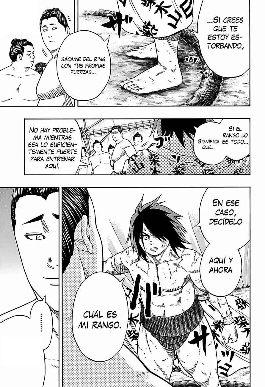 Hinomaru Sumo Capítulo 81: Un gusano - Page 9