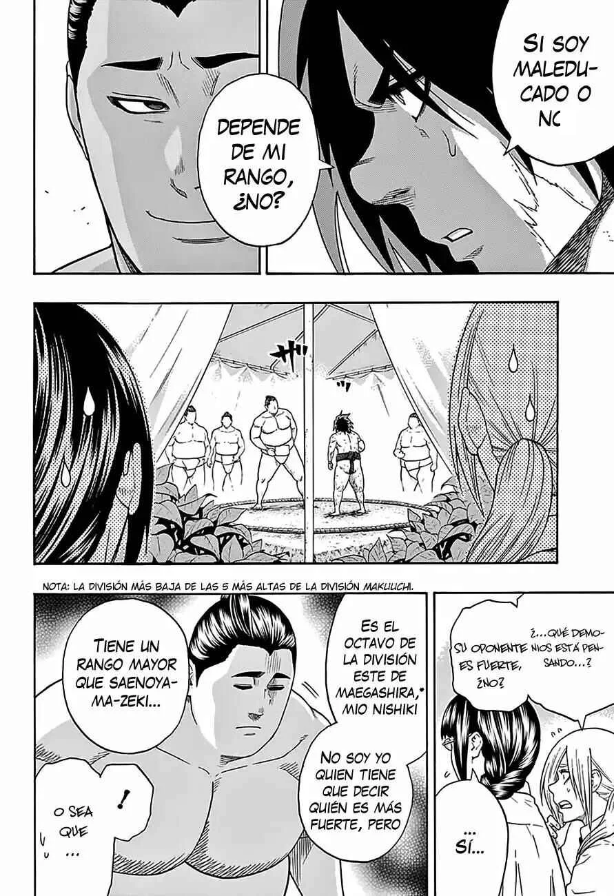 Hinomaru Sumo Capítulo 81: Un gusano - Page 10