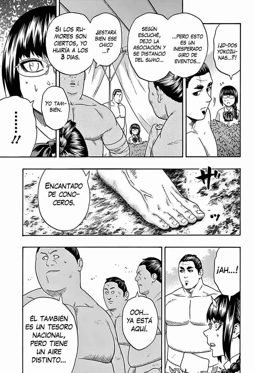 Hinomaru Sumo Capítulo 83: El entrenamiento del antiguo Yokozuna - Page 4