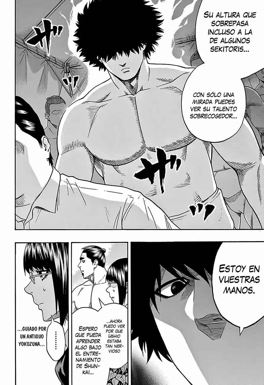 Hinomaru Sumo Capítulo 83: El entrenamiento del antiguo Yokozuna - Page 5