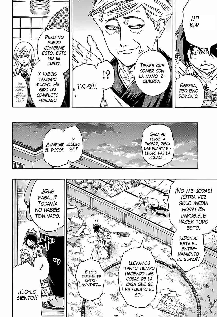 Hinomaru Sumo Capítulo 83: El entrenamiento del antiguo Yokozuna - Page 9