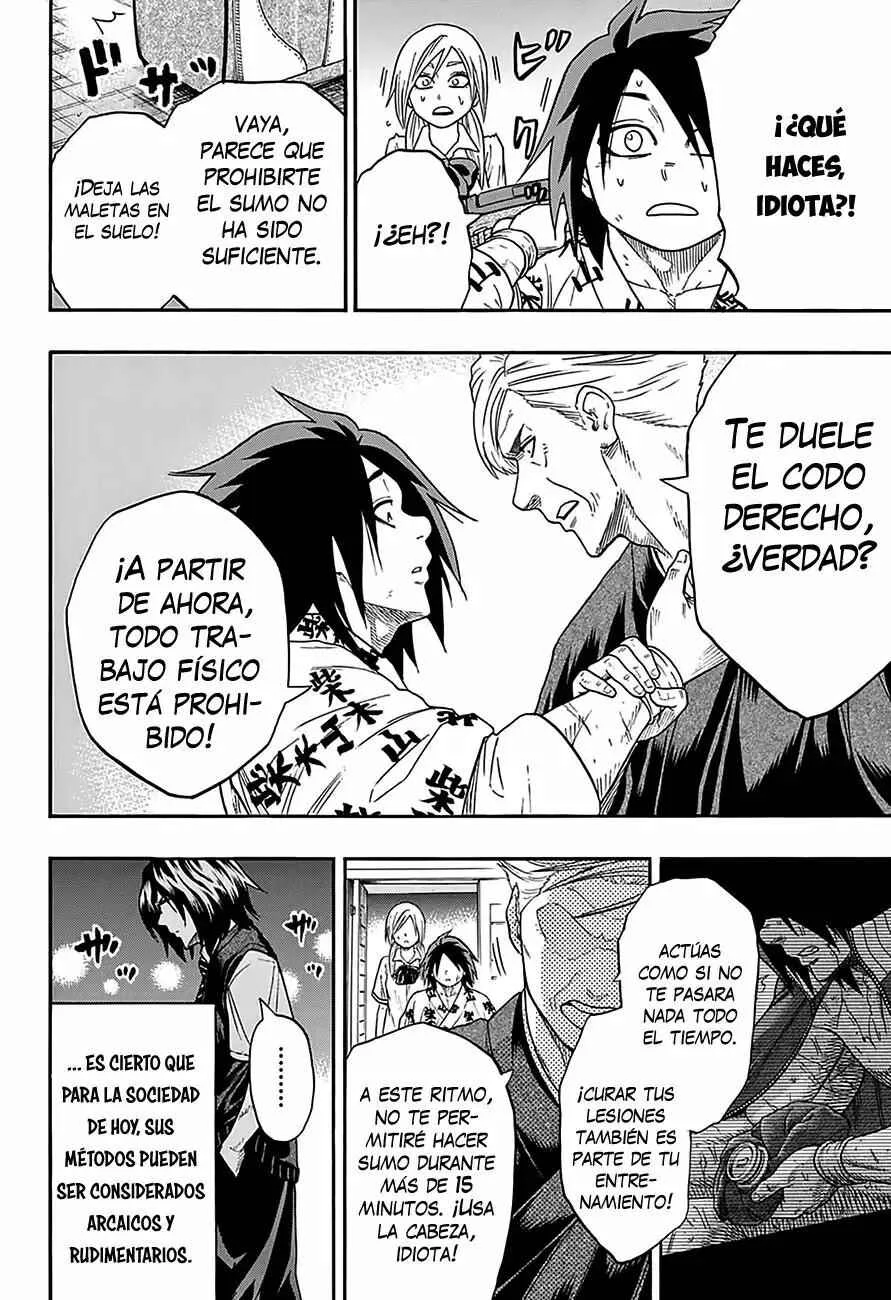 Hinomaru Sumo Capítulo 83: El entrenamiento del antiguo Yokozuna - Page 19