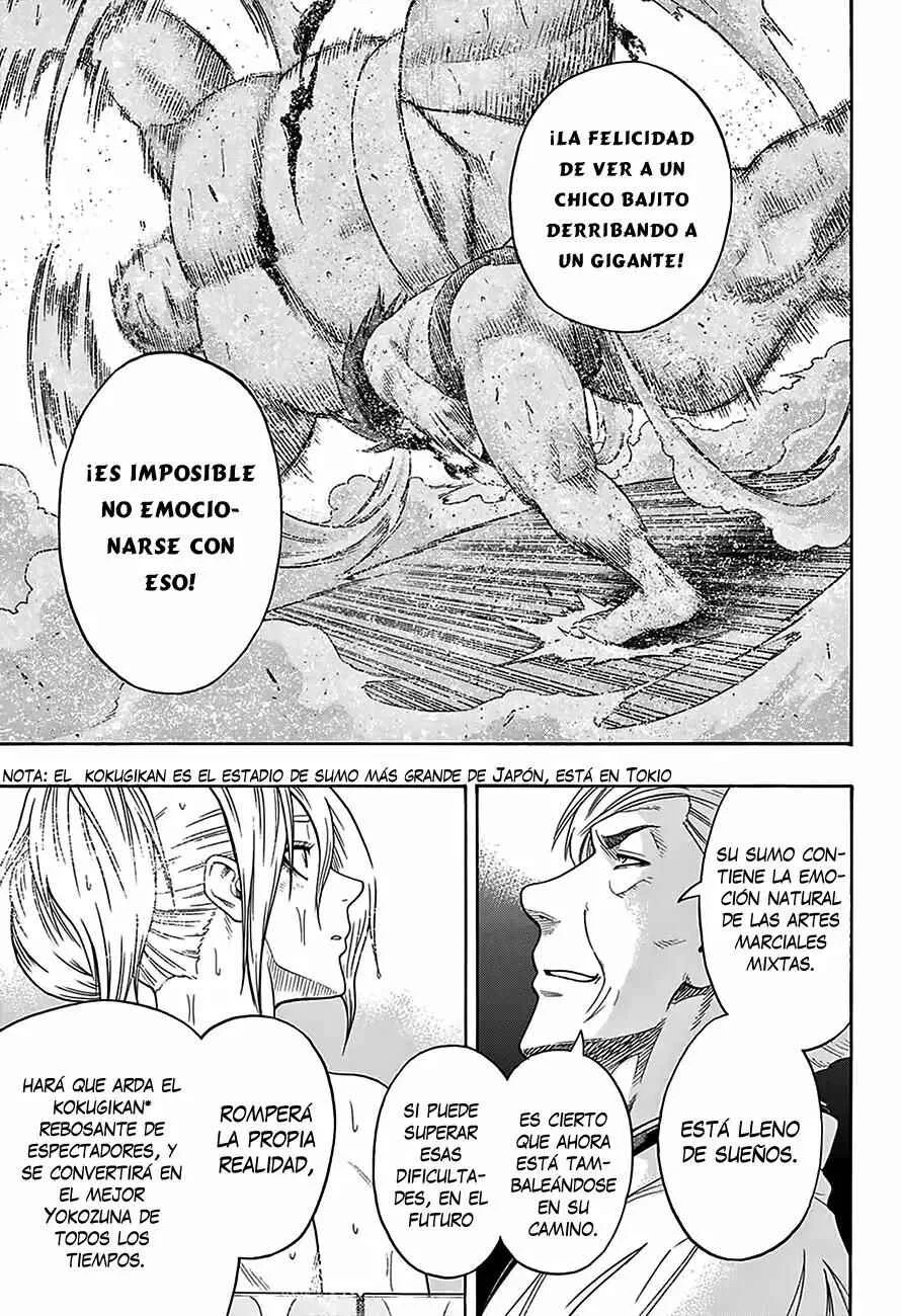 Hinomaru Sumo Capítulo 84: El entrenamiento de los 100 yenes - Page 15