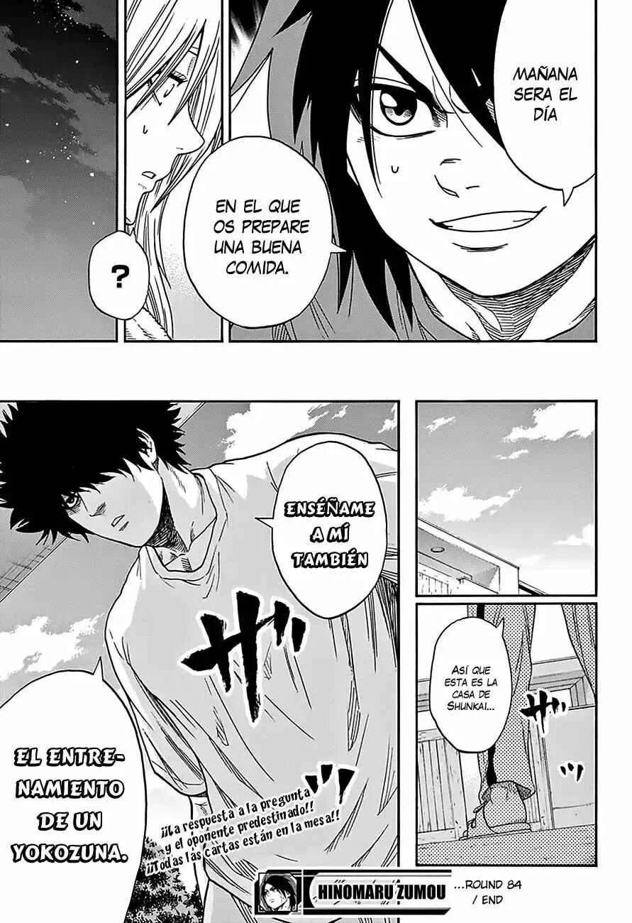 Hinomaru Sumo Capítulo 84: El entrenamiento de los 100 yenes - Page 19