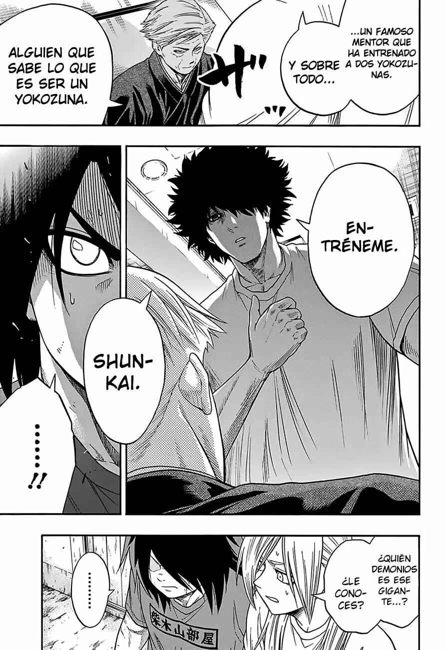 Hinomaru Sumo Capítulo 85: Onimaru Kunitsuna y Oodenta Mitsuyo - Page 5