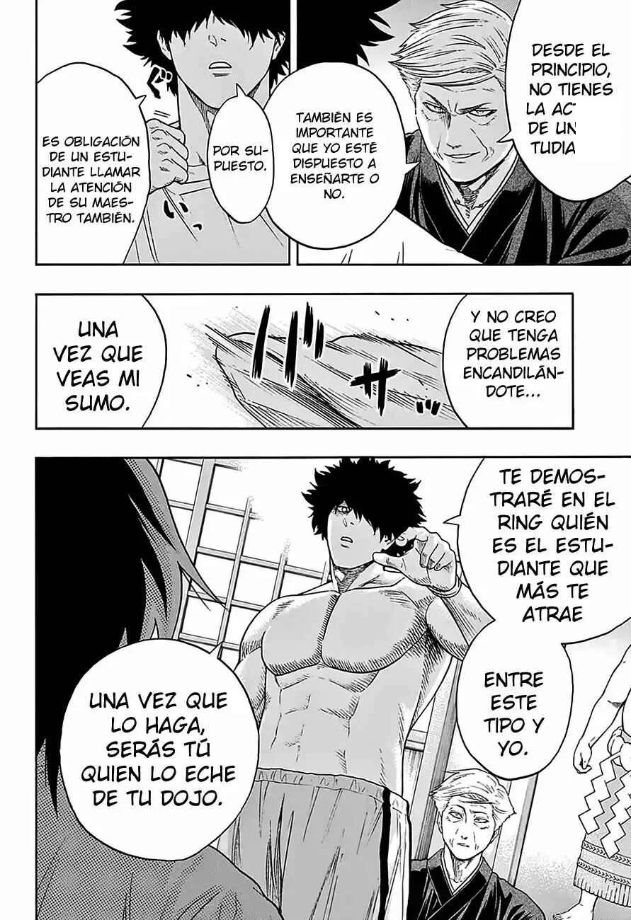 Hinomaru Sumo Capítulo 85: Onimaru Kunitsuna y Oodenta Mitsuyo - Page 10