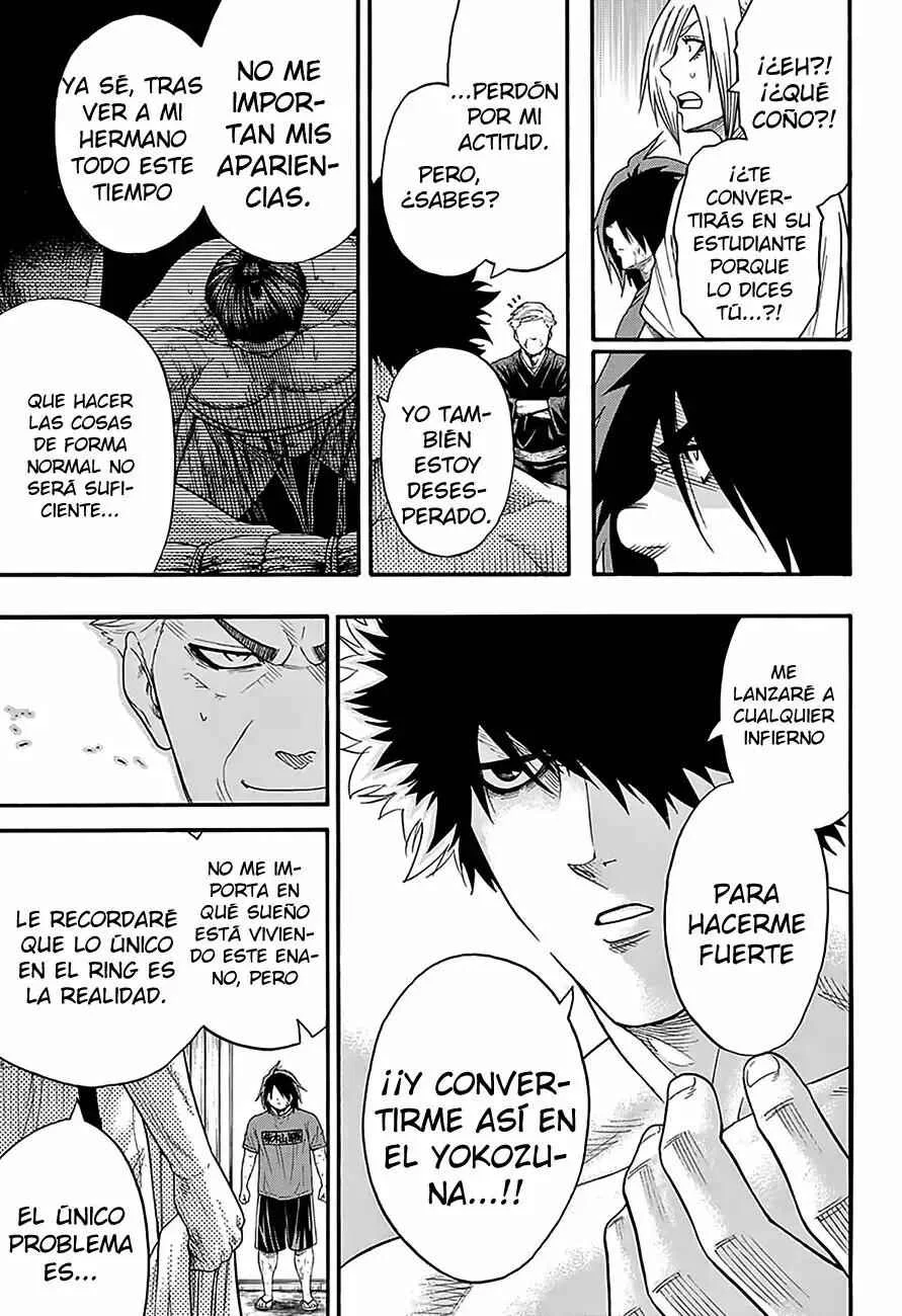 Hinomaru Sumo Capítulo 85: Onimaru Kunitsuna y Oodenta Mitsuyo - Page 11