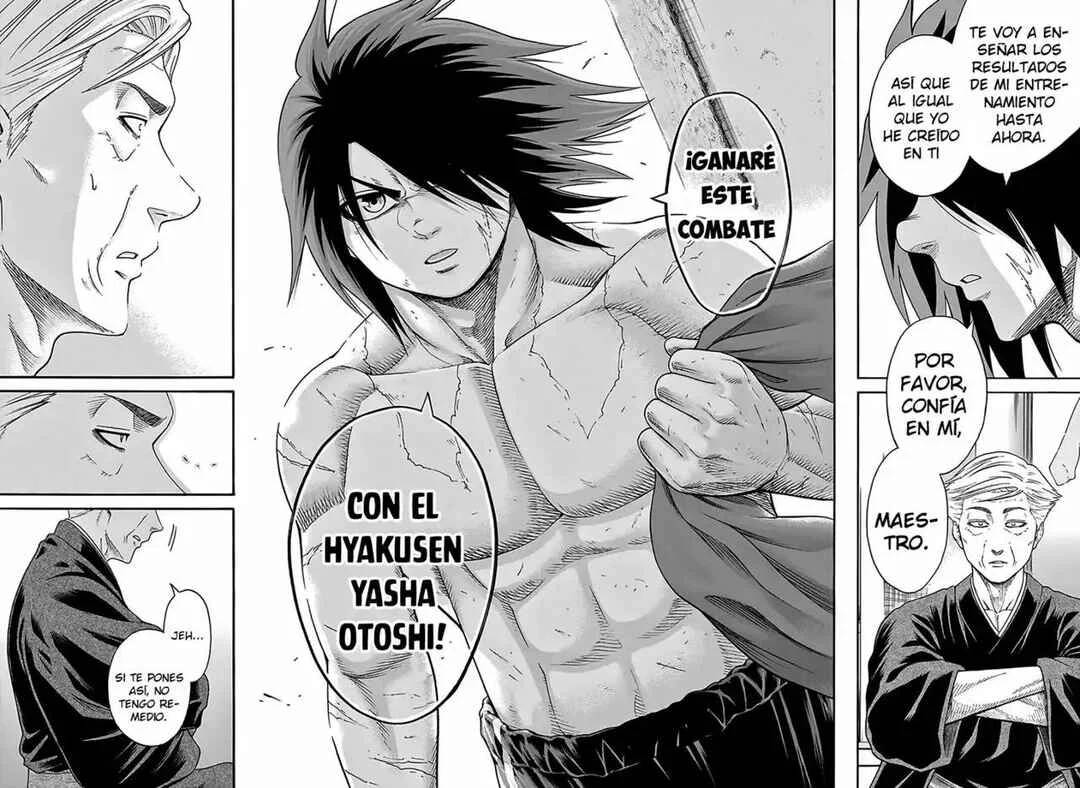 Hinomaru Sumo Capítulo 85: Onimaru Kunitsuna y Oodenta Mitsuyo - Page 14
