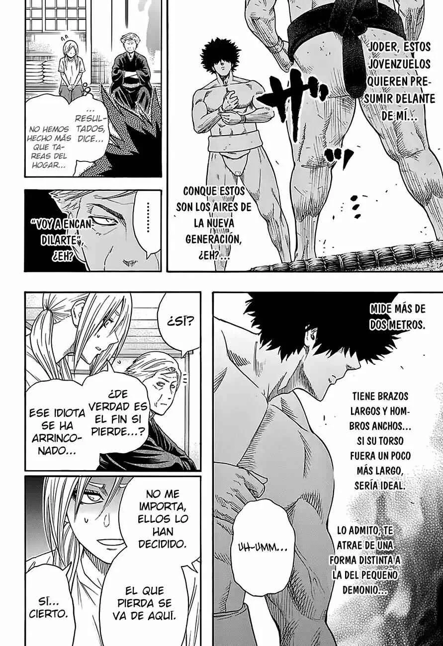 Hinomaru Sumo Capítulo 85: Onimaru Kunitsuna y Oodenta Mitsuyo - Page 15